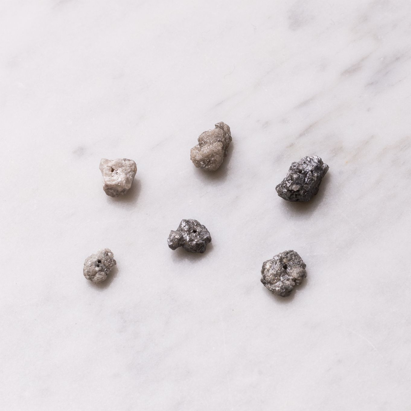 Diamond Natural Rough Crystal Nugget Beads