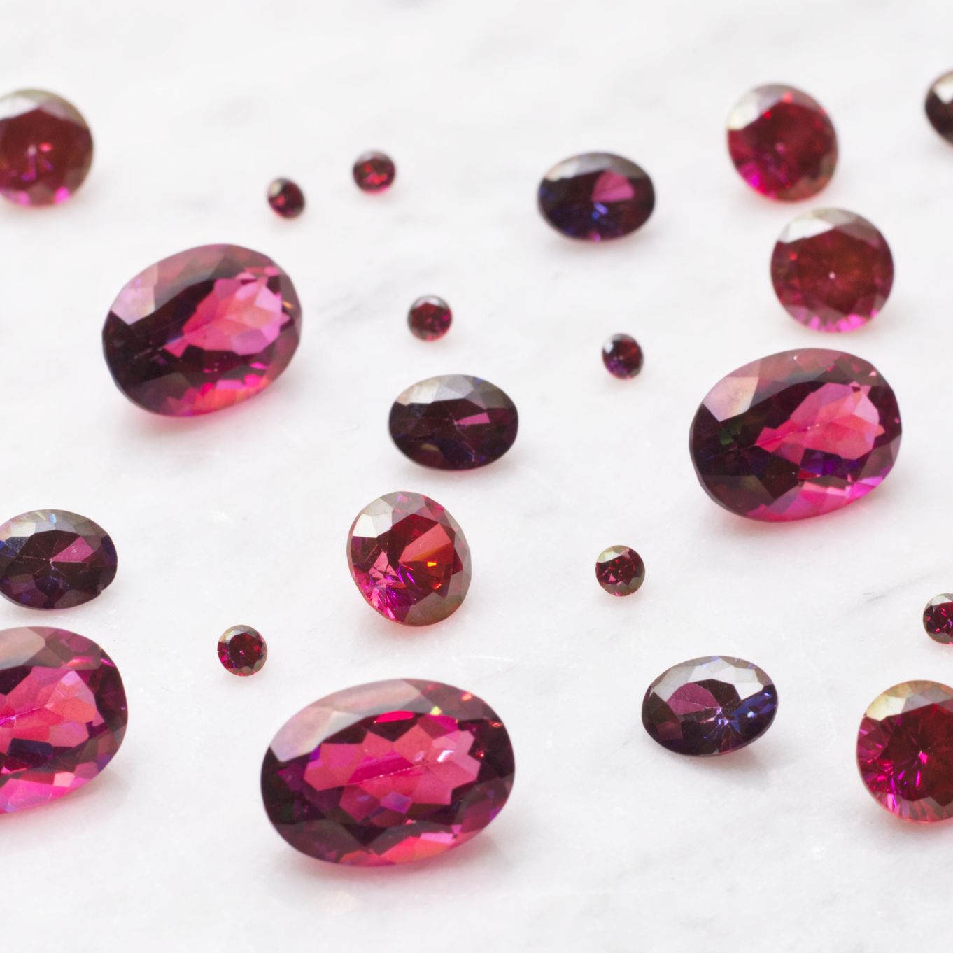 Magenta stones clearance