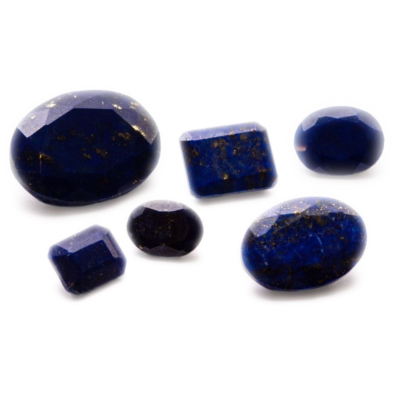 Lapis Lazuli Faceted Stones