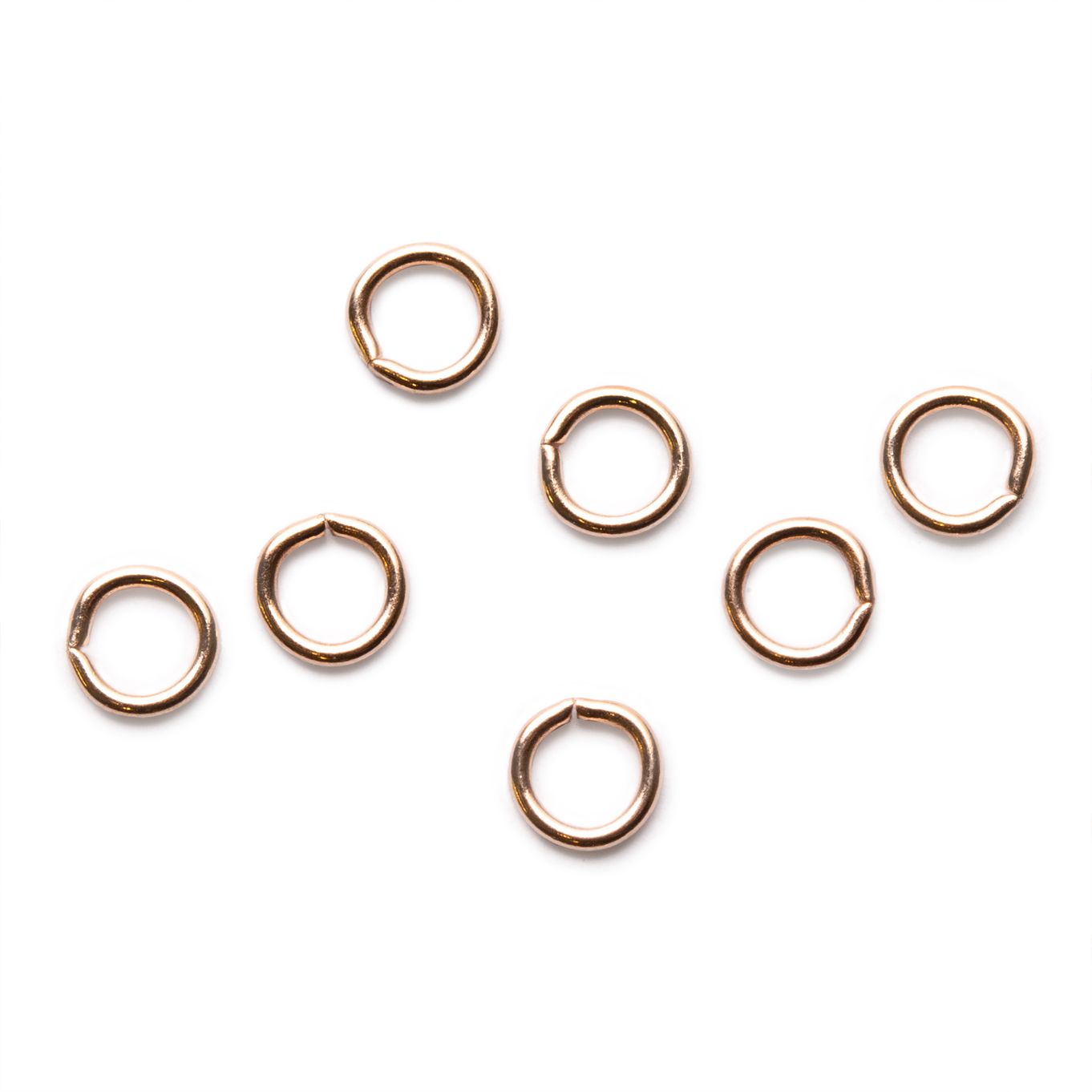 9ct Gold 3.5mm Round Jump Rings