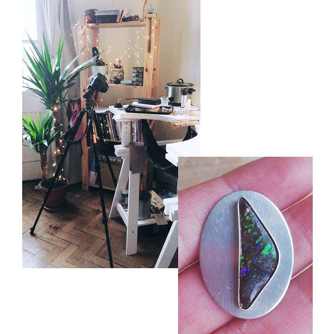 Making An Australian Boulder Opal Pendant With Stardust Mine