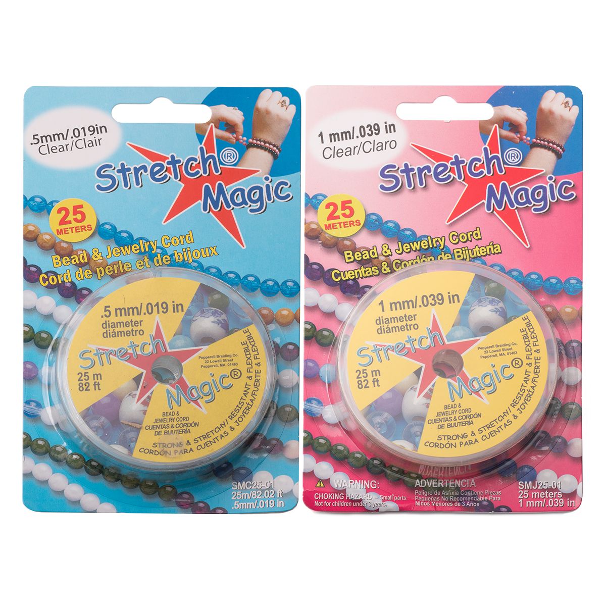 Stretch Magic 90's Retro Tattoo Choker & Bracelet Knot Tying Instructions