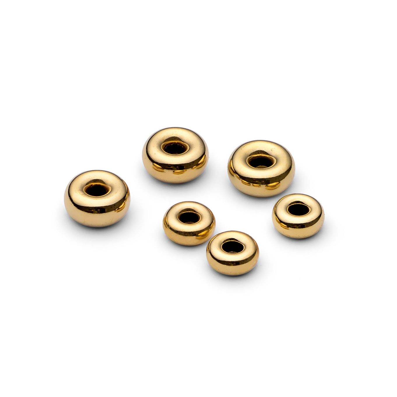 Gold Spacer Beads