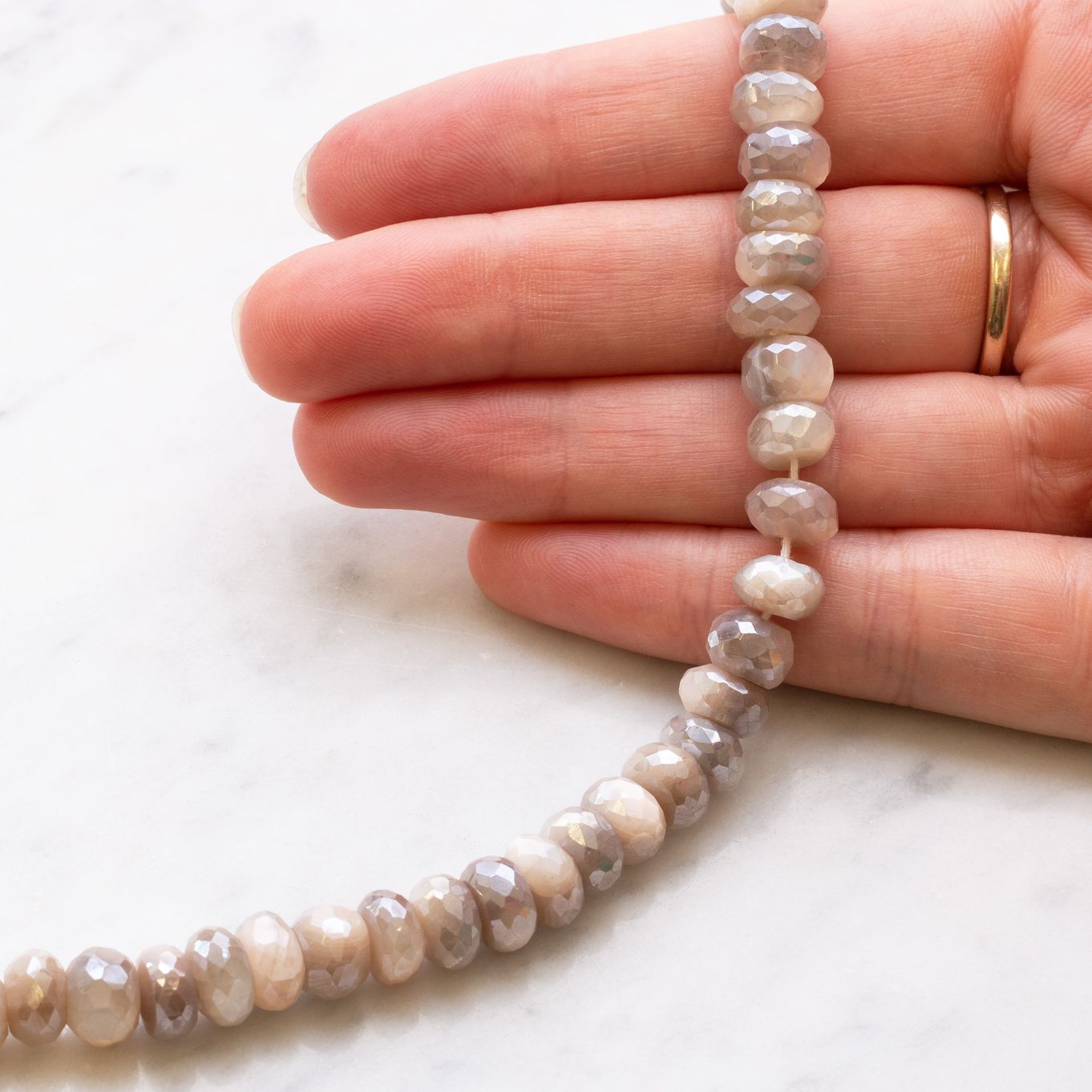 Moonstone necklace,moonstone Rondelle Beads necklace,moonstone Long buying necklace,moonstone necklace crystal point,Matinee Necklace,Gift For Her,