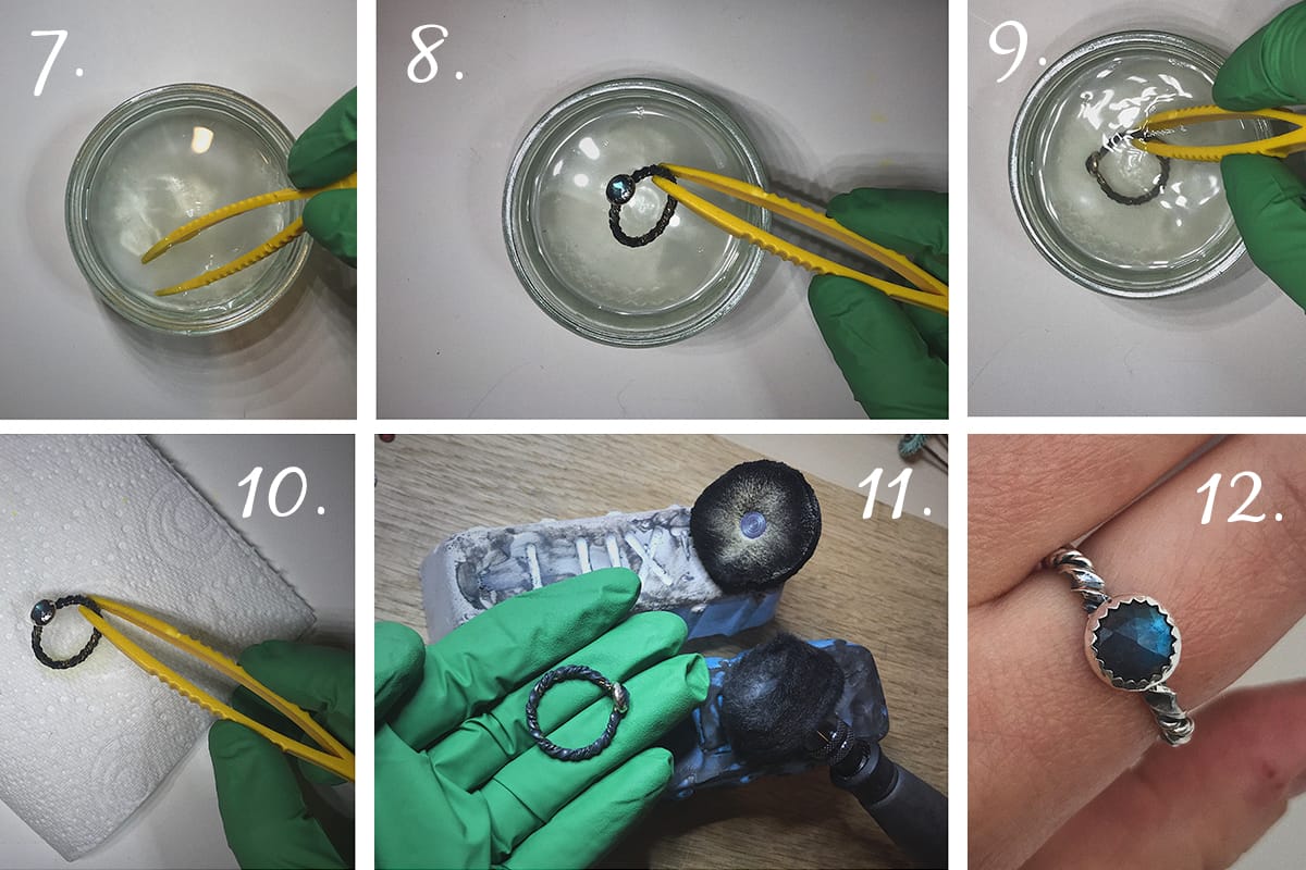 How to clean gold jewelry after sulfur hotsell