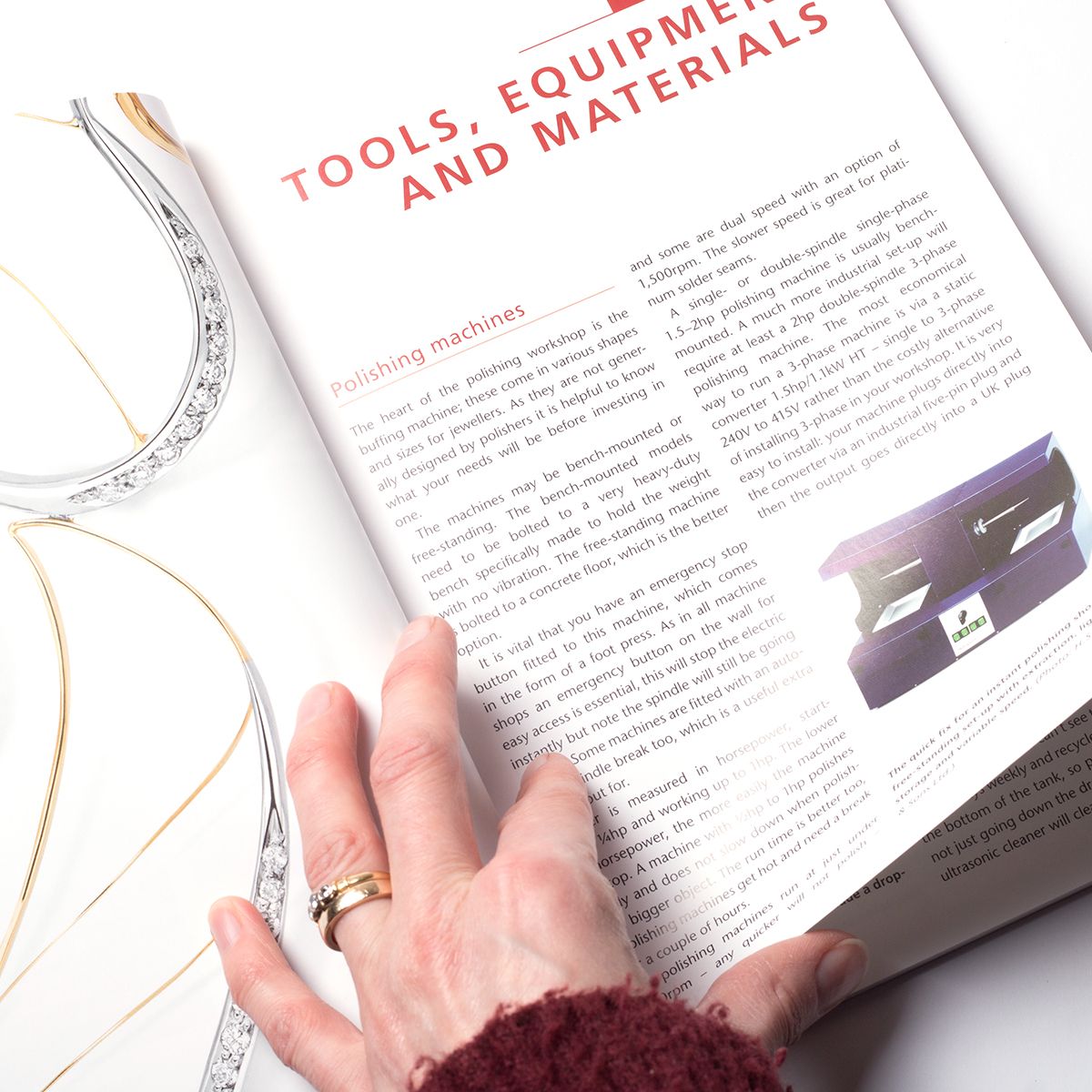 Polishing And Finishing For Jewellers And Silversmiths