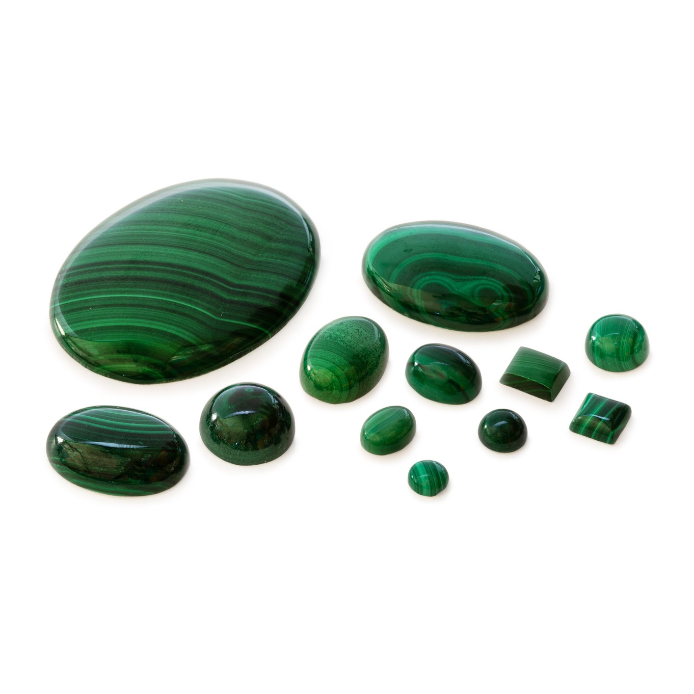 Malachite Cabochons