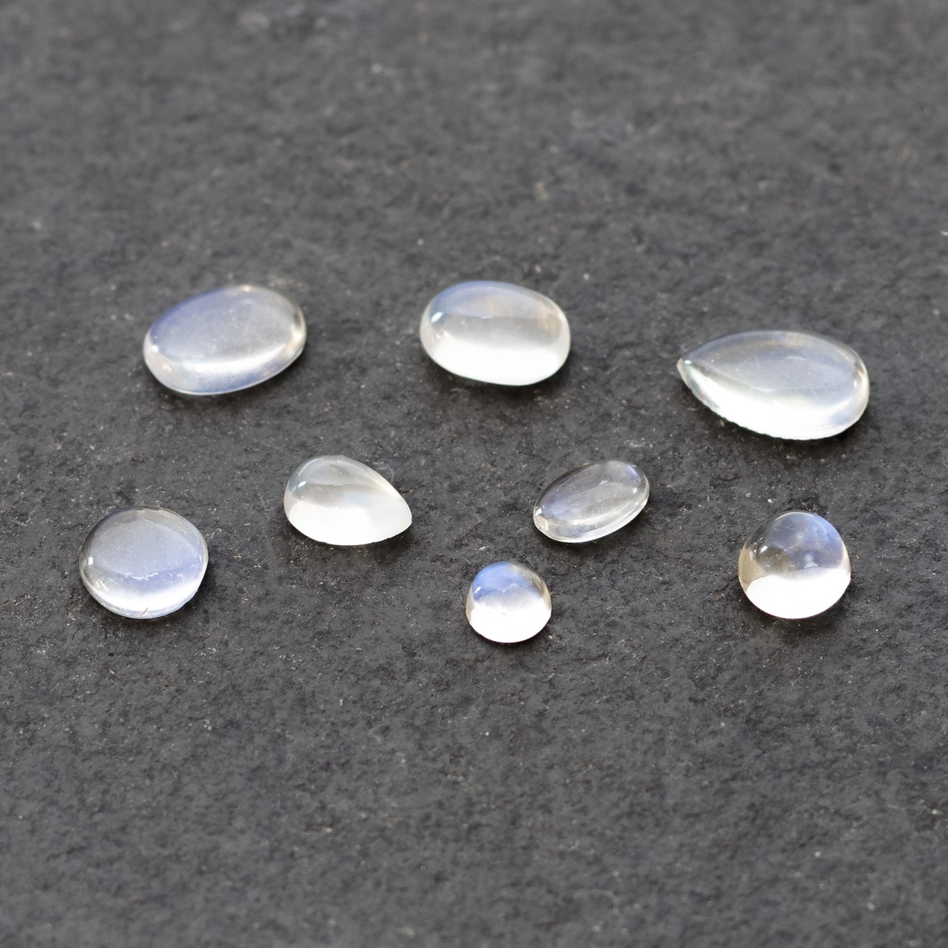 Blue Moonstone Cabochons