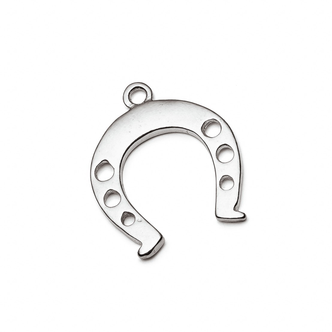 Sterling Silver Horseshoe Charm