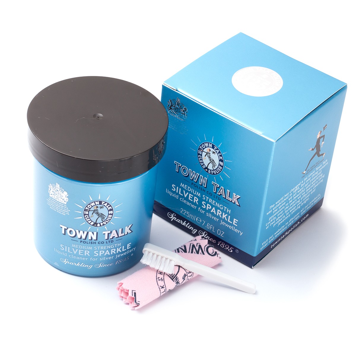 Town Talk Silver Sparkle, 225ml