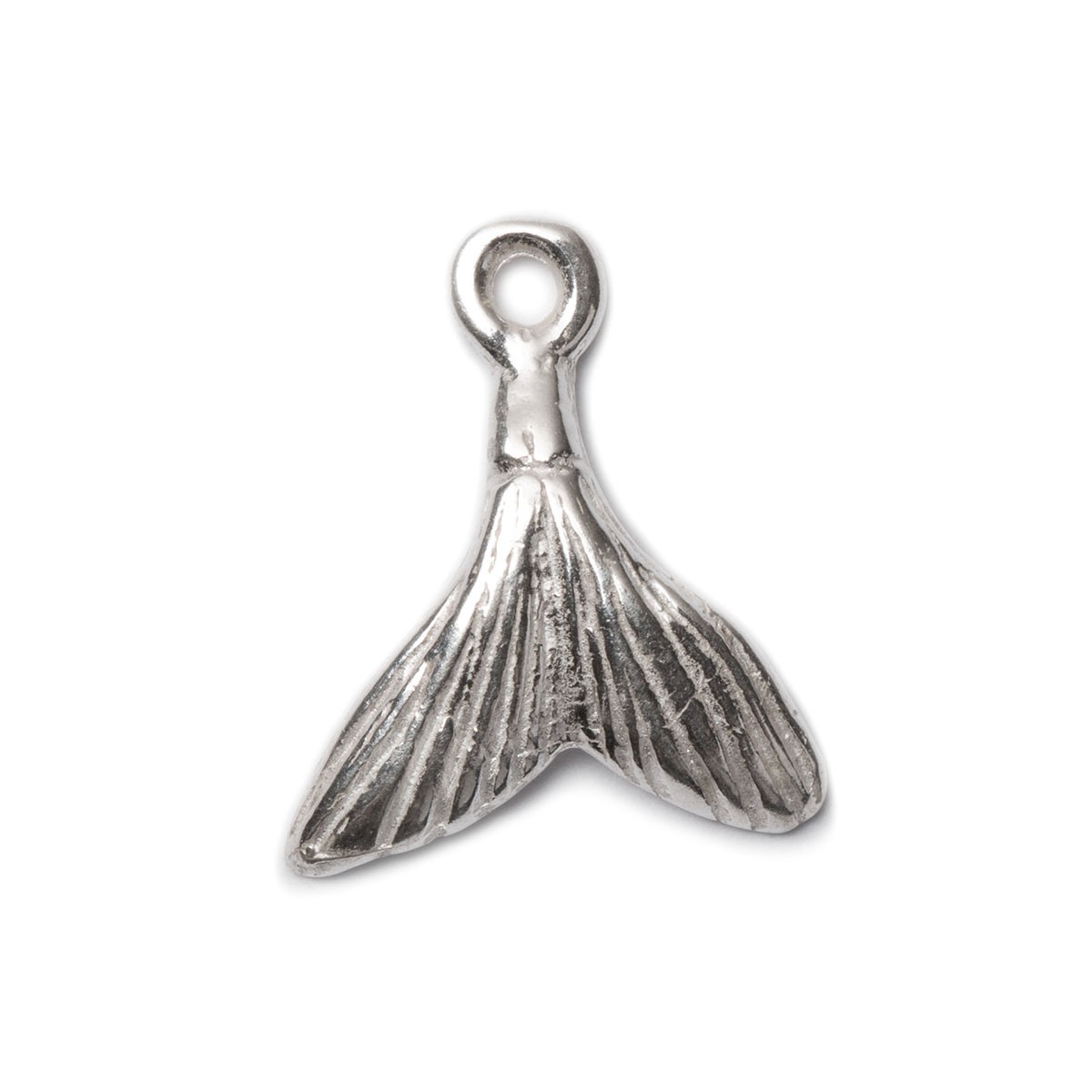 Sterling Silver Mermaid Tail Charm 