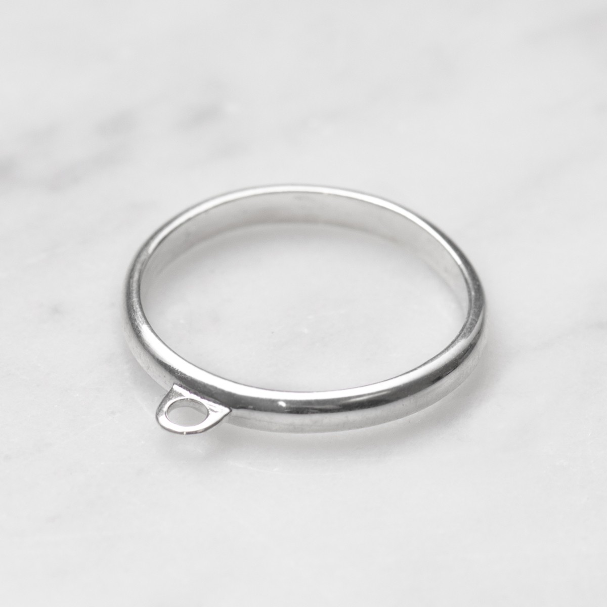 Sterling Silver Charm Ring