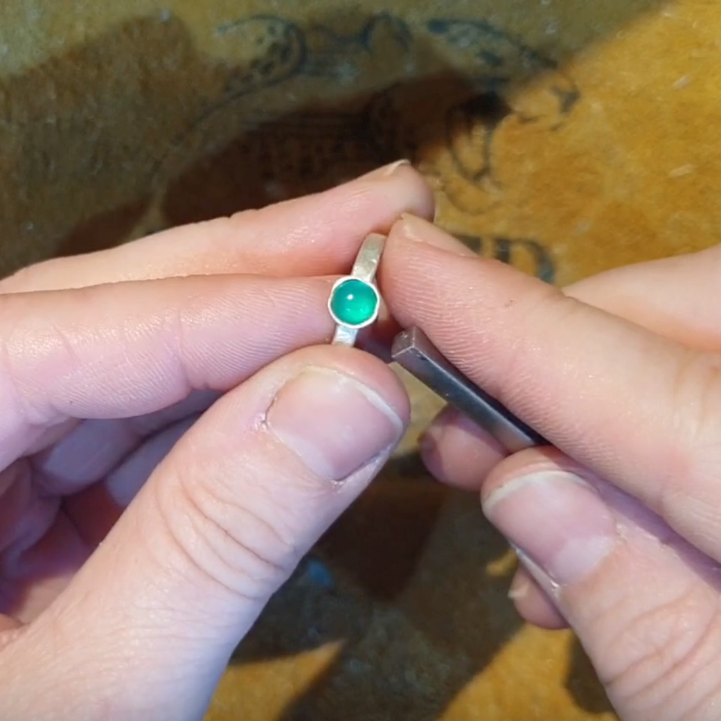 Making A Ring With A Bezel Cup