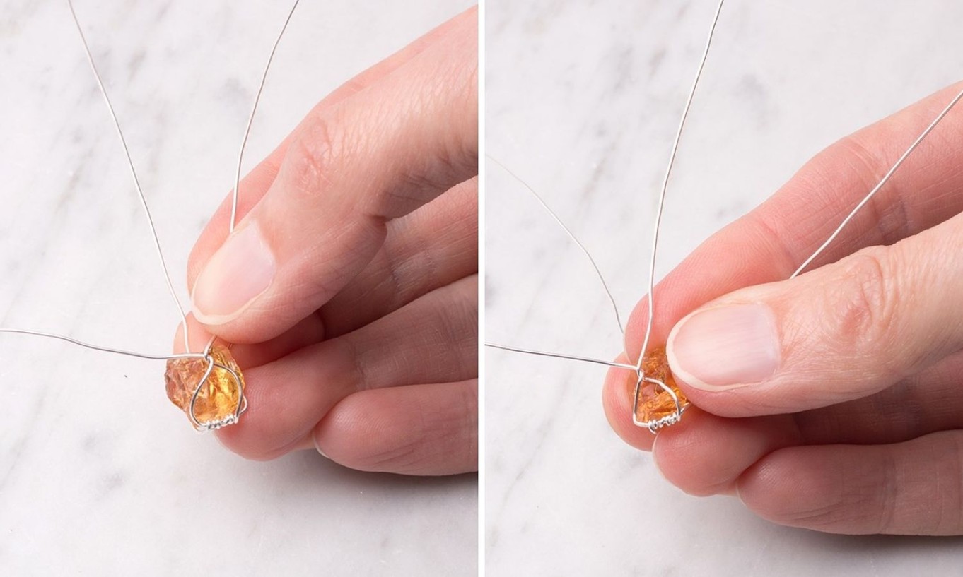 wire wrapped crystal tutorial