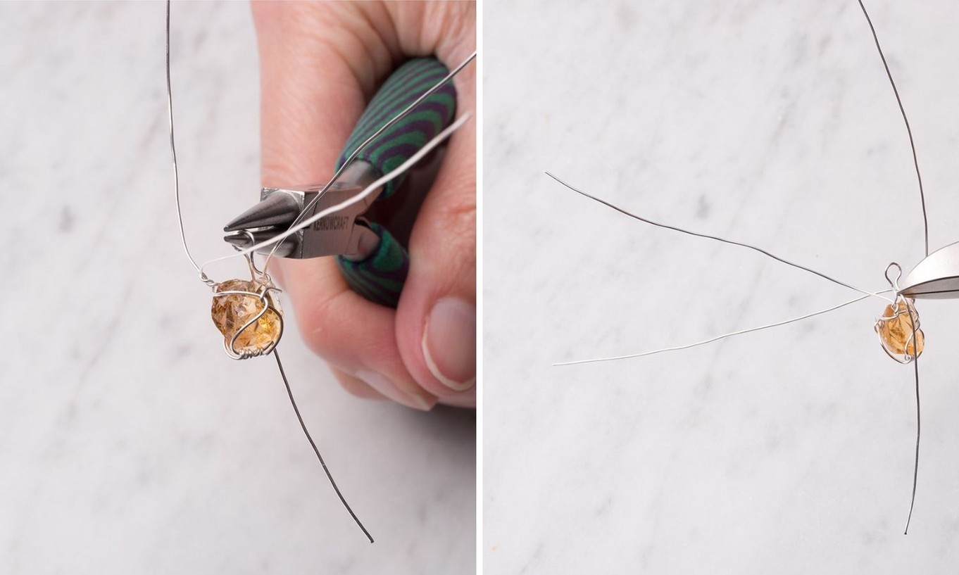 wire wrapped crystal tutorial