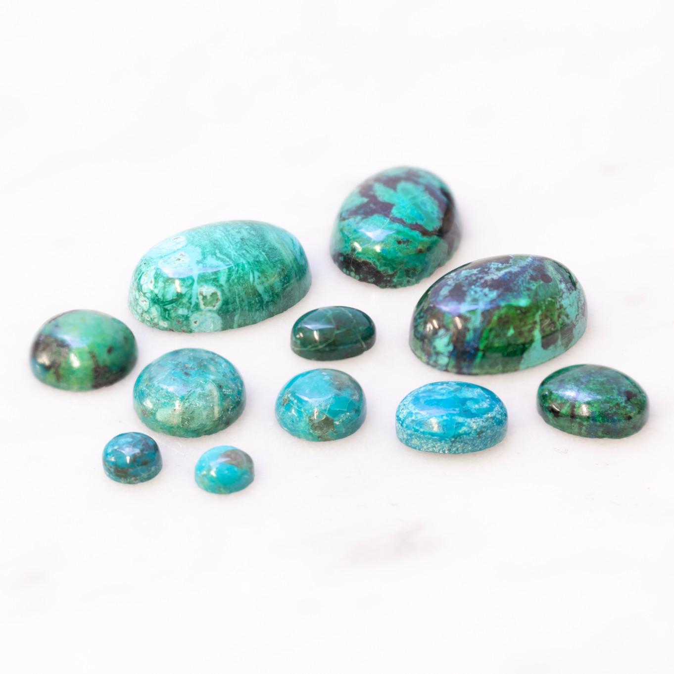 Chrysocolla Cabochons