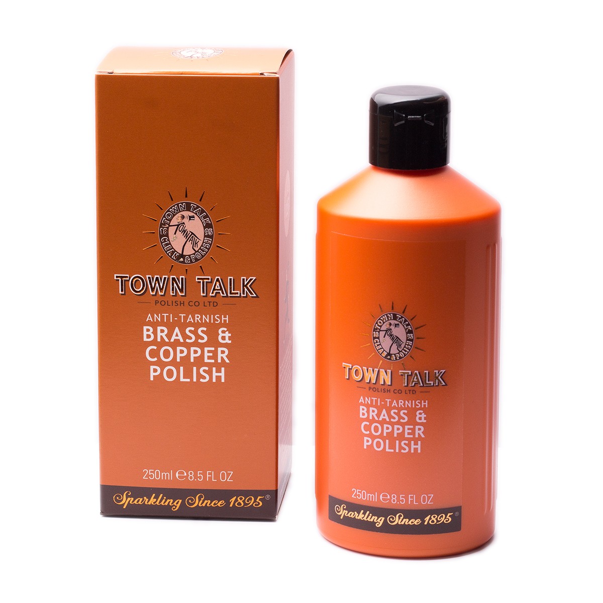 Town Talk Brass & Copper Polish, 250ml