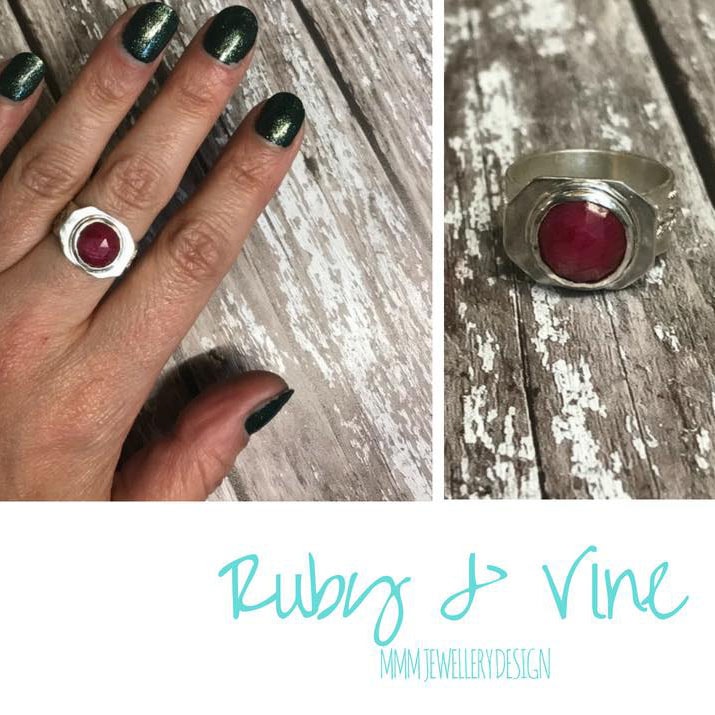 ruby gemstone jewellery designs