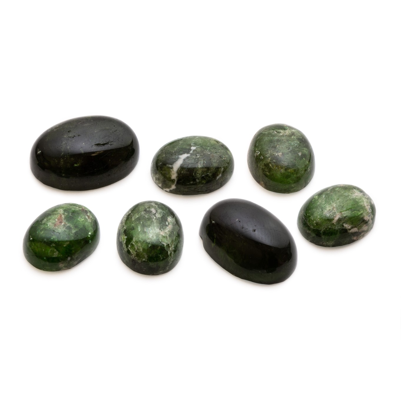 Chrome Diopside Cabochons