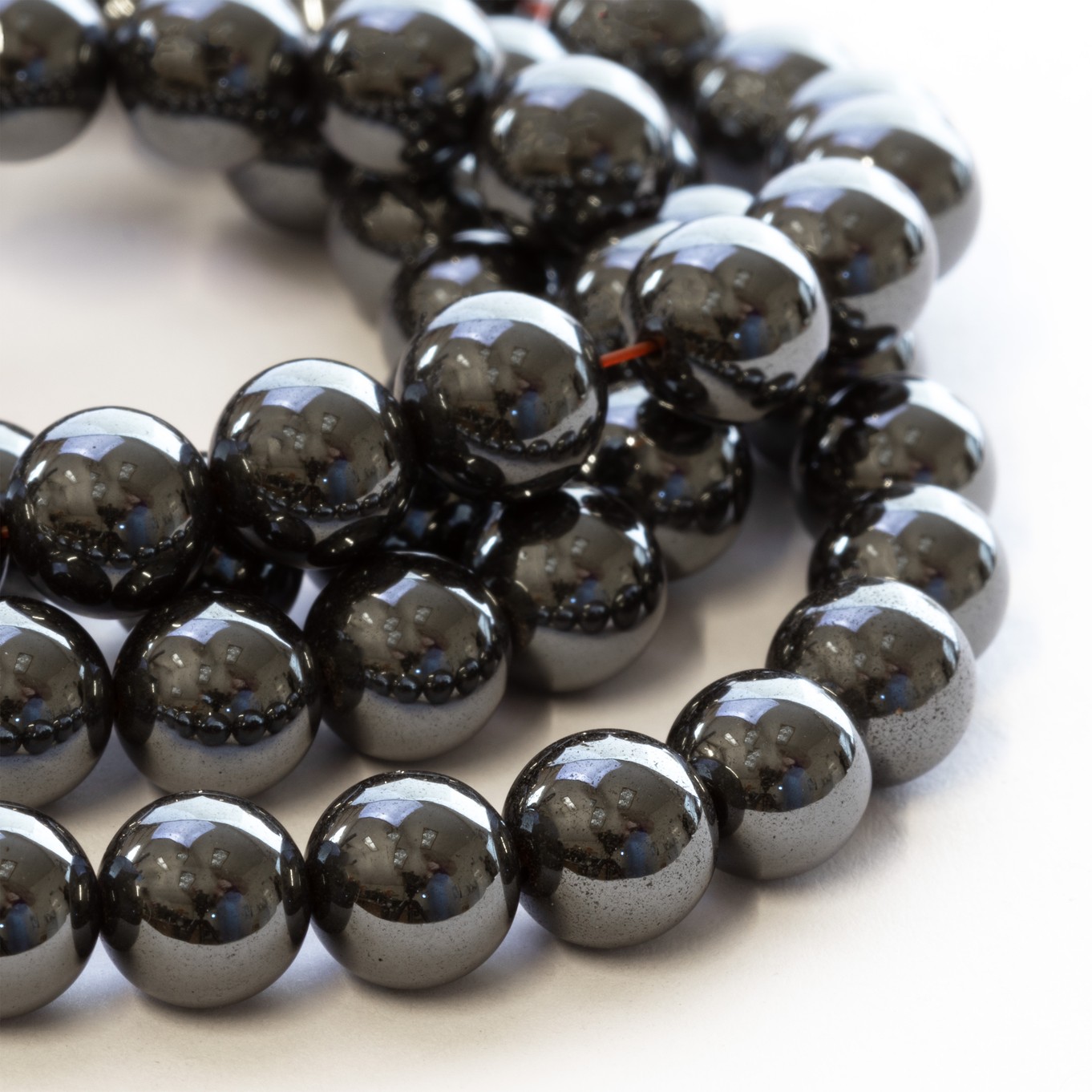 Hematite Round Beads - Various sizes