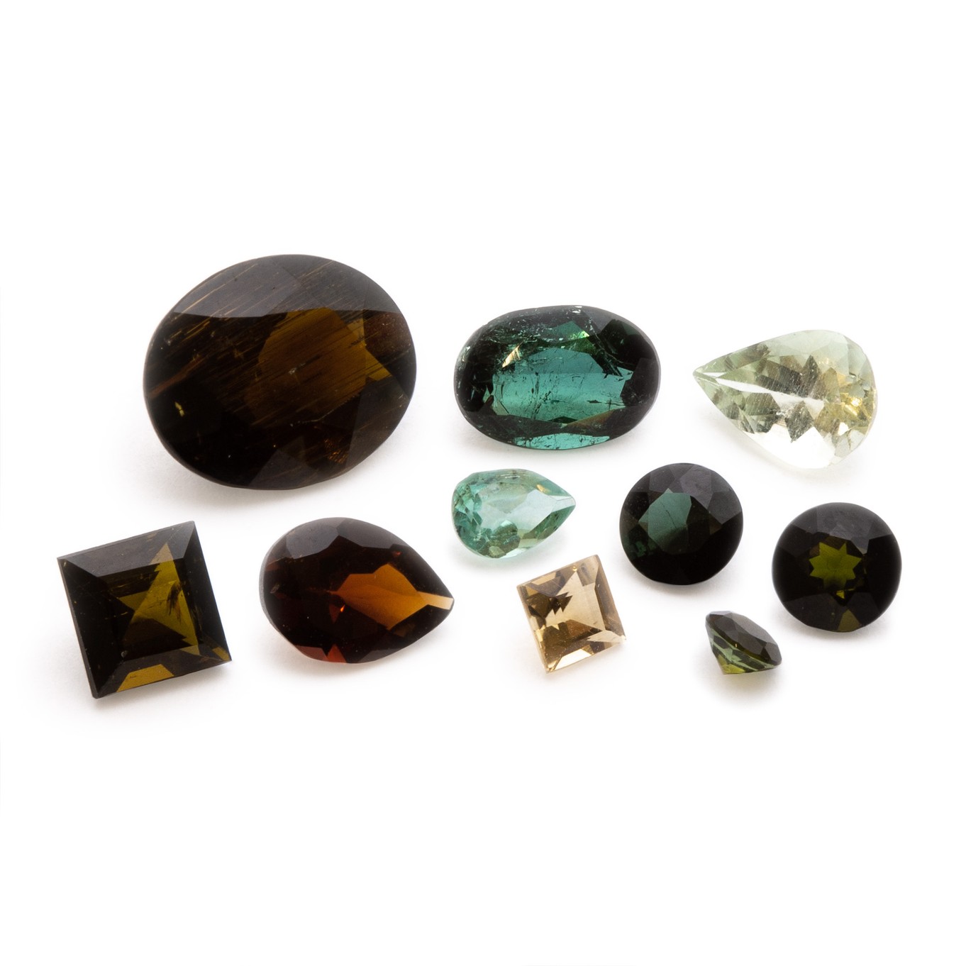 Tourmaline Faceted Stones