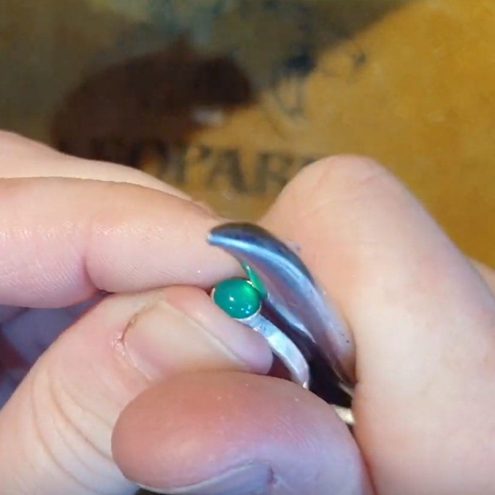 Making A Ring With A Bezel Cup