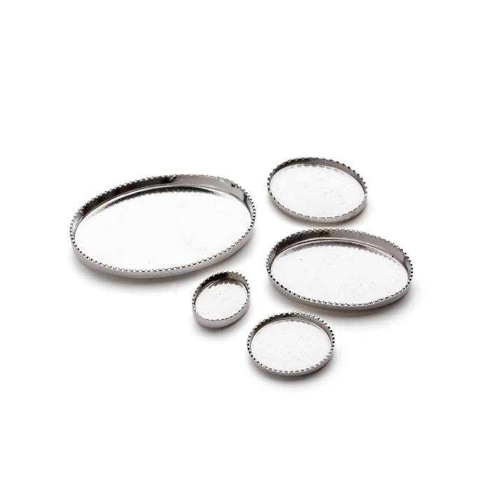 Milled Edge Bezel Cups