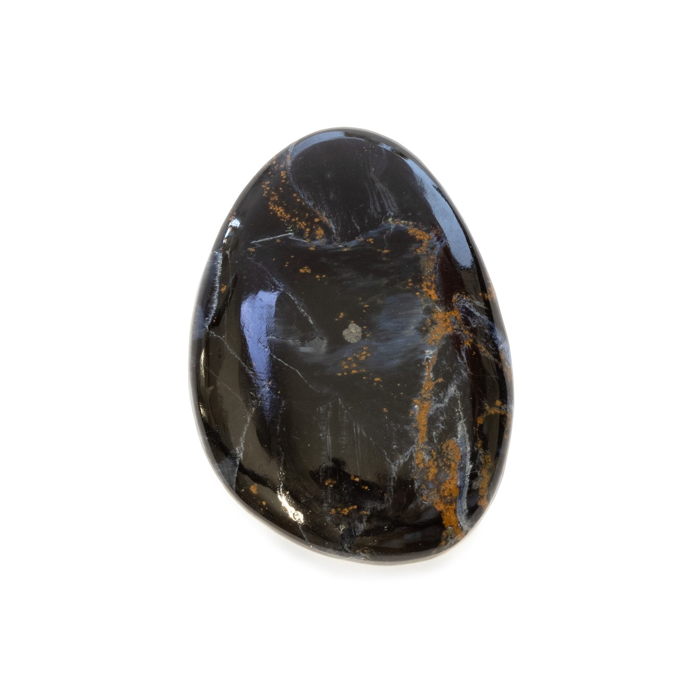 Pietersite Freeform Cabochon, Approx 29x21.5mm