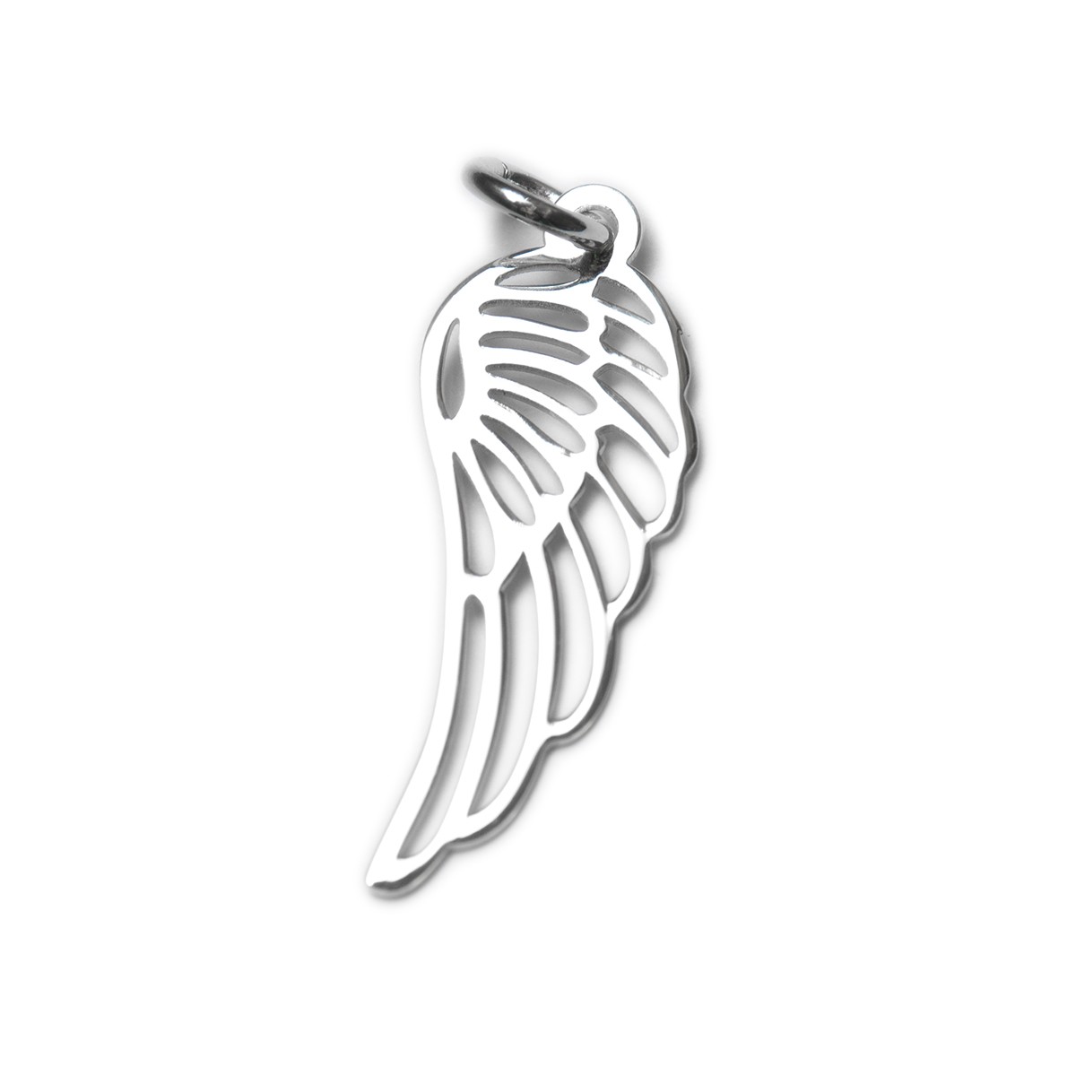 Sterling Silver Angel Wing Charm