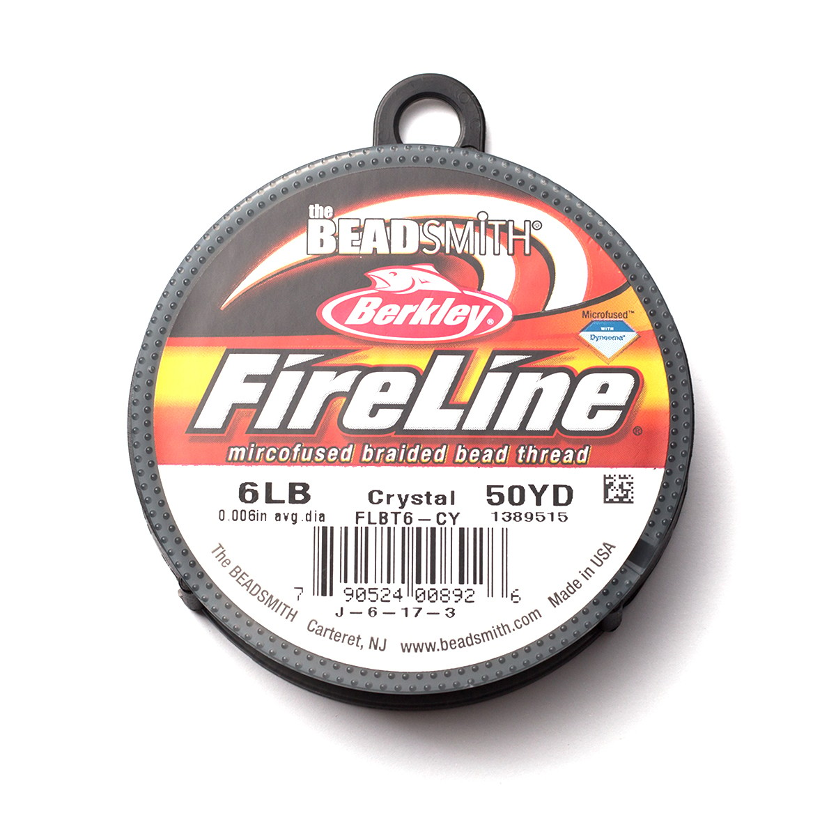 Fireline Braided Crystal Clear Bead Thread 0.2mm - 45m Reel