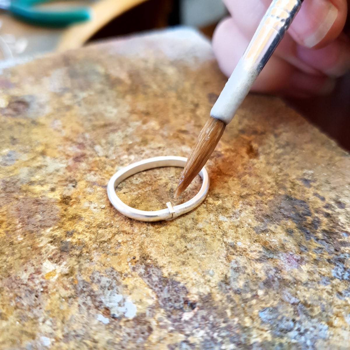 how to make bezel set cabochon ring