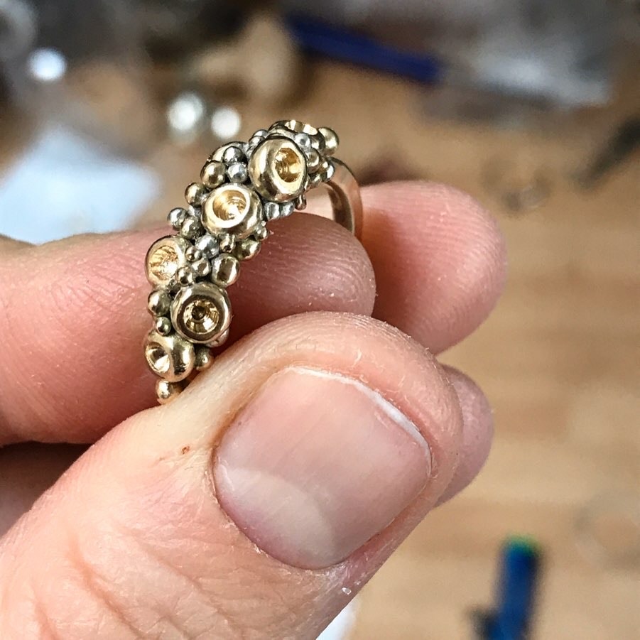 remodelling gemstone ring