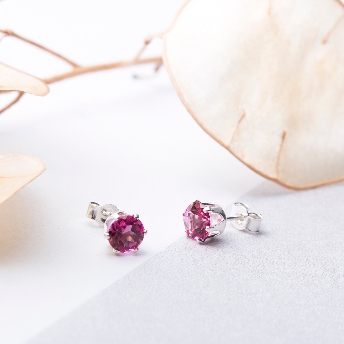 pink topaz earstuds.jpg