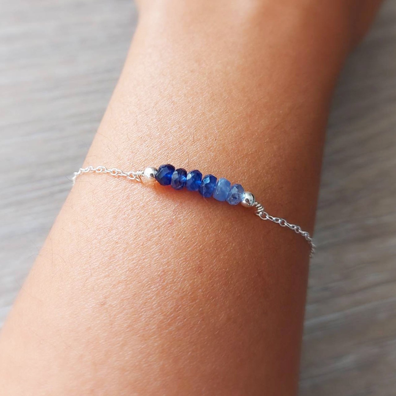 sapphire bracelet