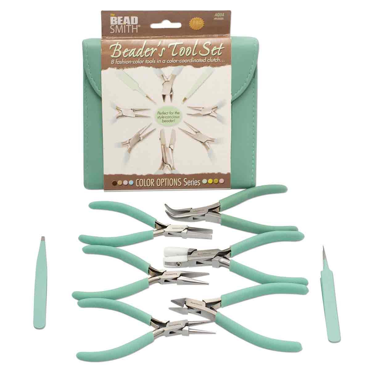 Beadsmith Beaders Tool Kit: Jewellery Pliers, Snips & Tweezers