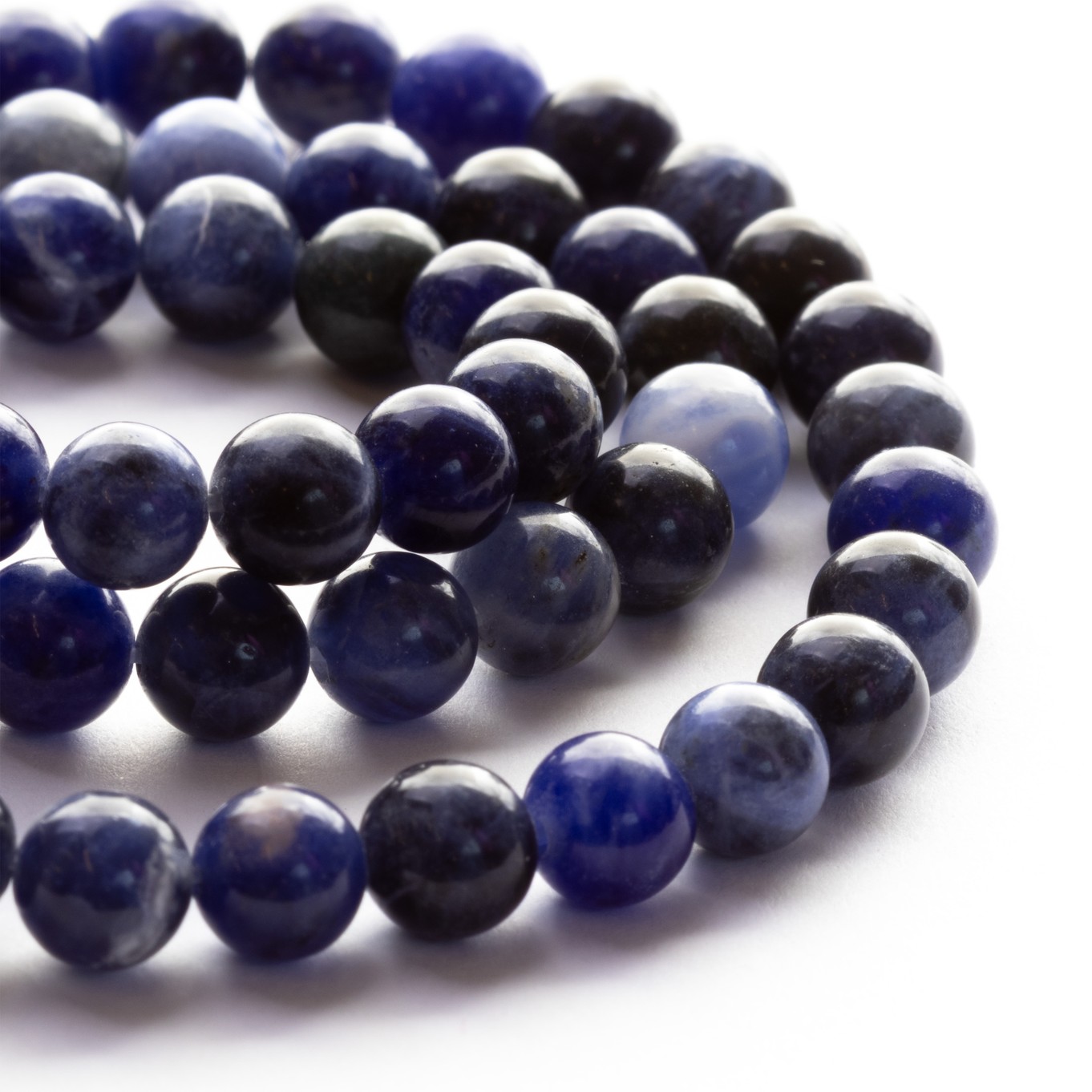 Sodalite Round Beads - Various sizes