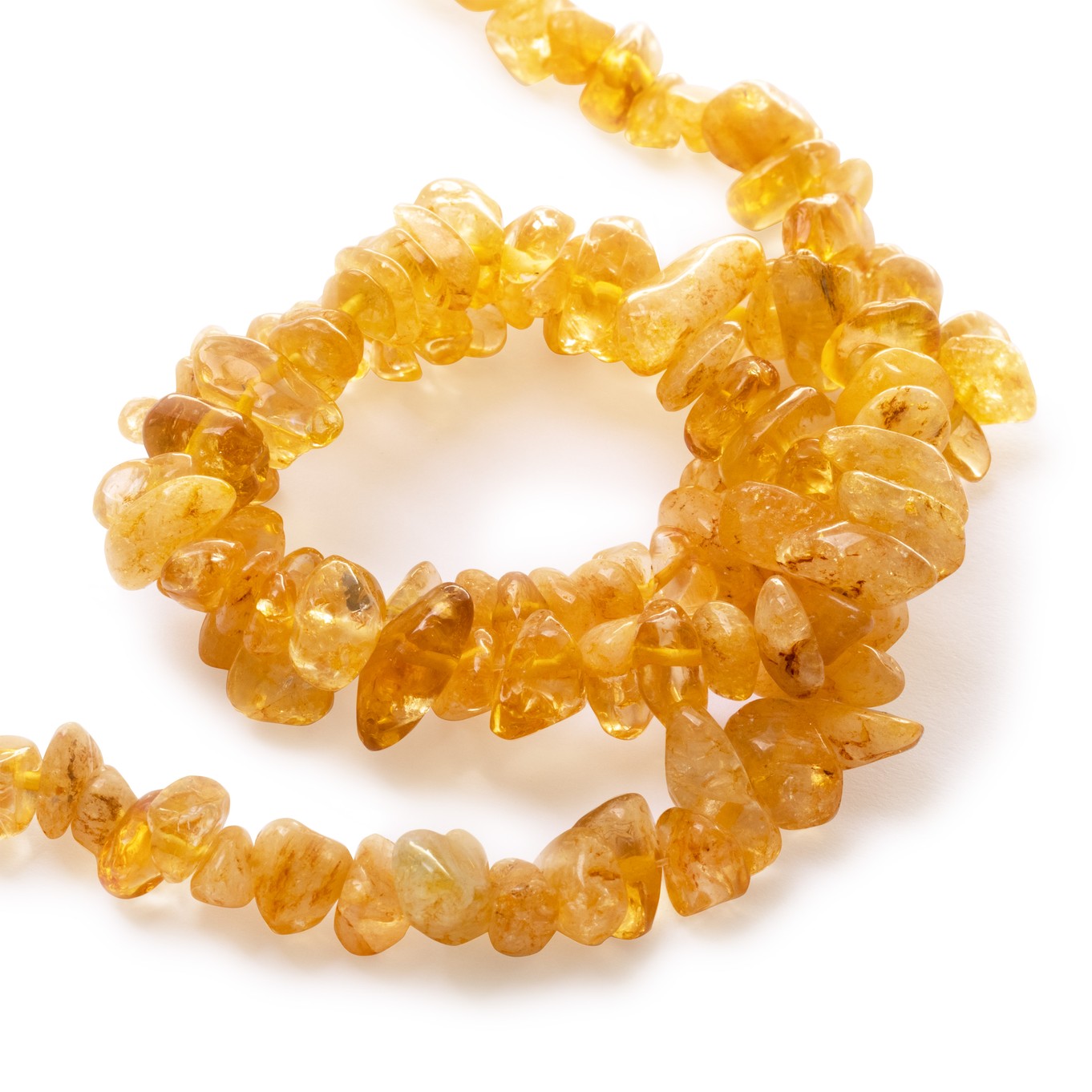 Citrine Chip Beads
