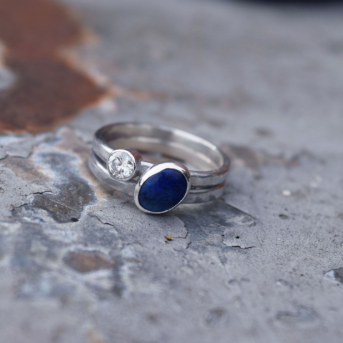 moonsalt jewellery lapis engagement ring