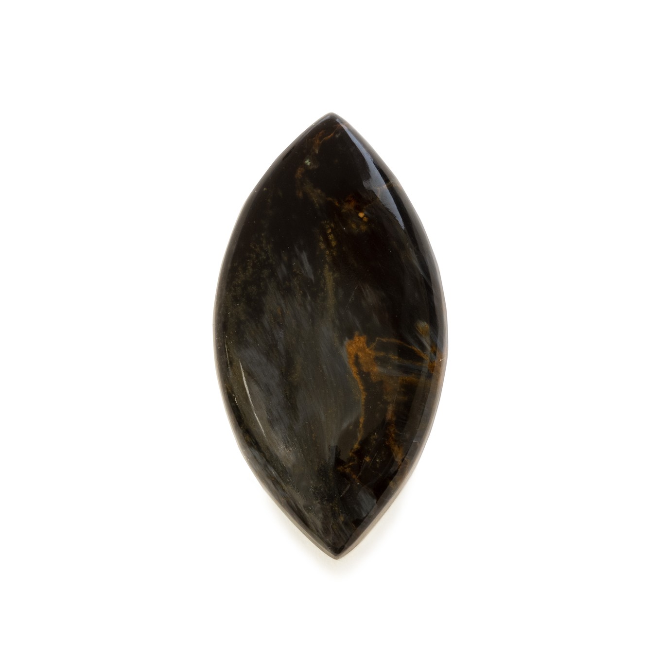 Pietersite Freeform Cabochon, Approx 33x17.5mm
