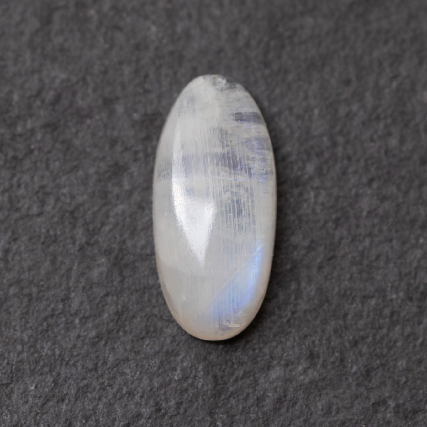 Rainbow Moonstone Freeform Cabochon, Approx 23x10.5mm