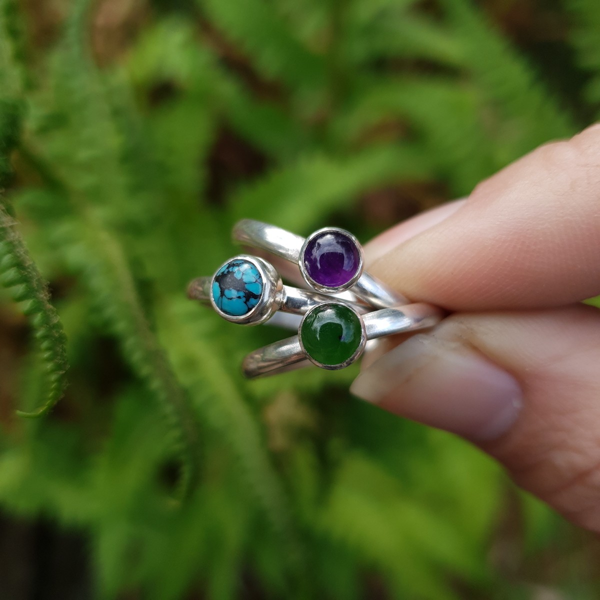 gemstone rings