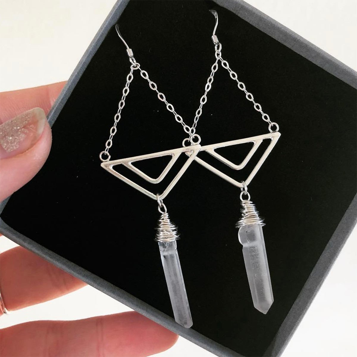 handmade crystal jewellery