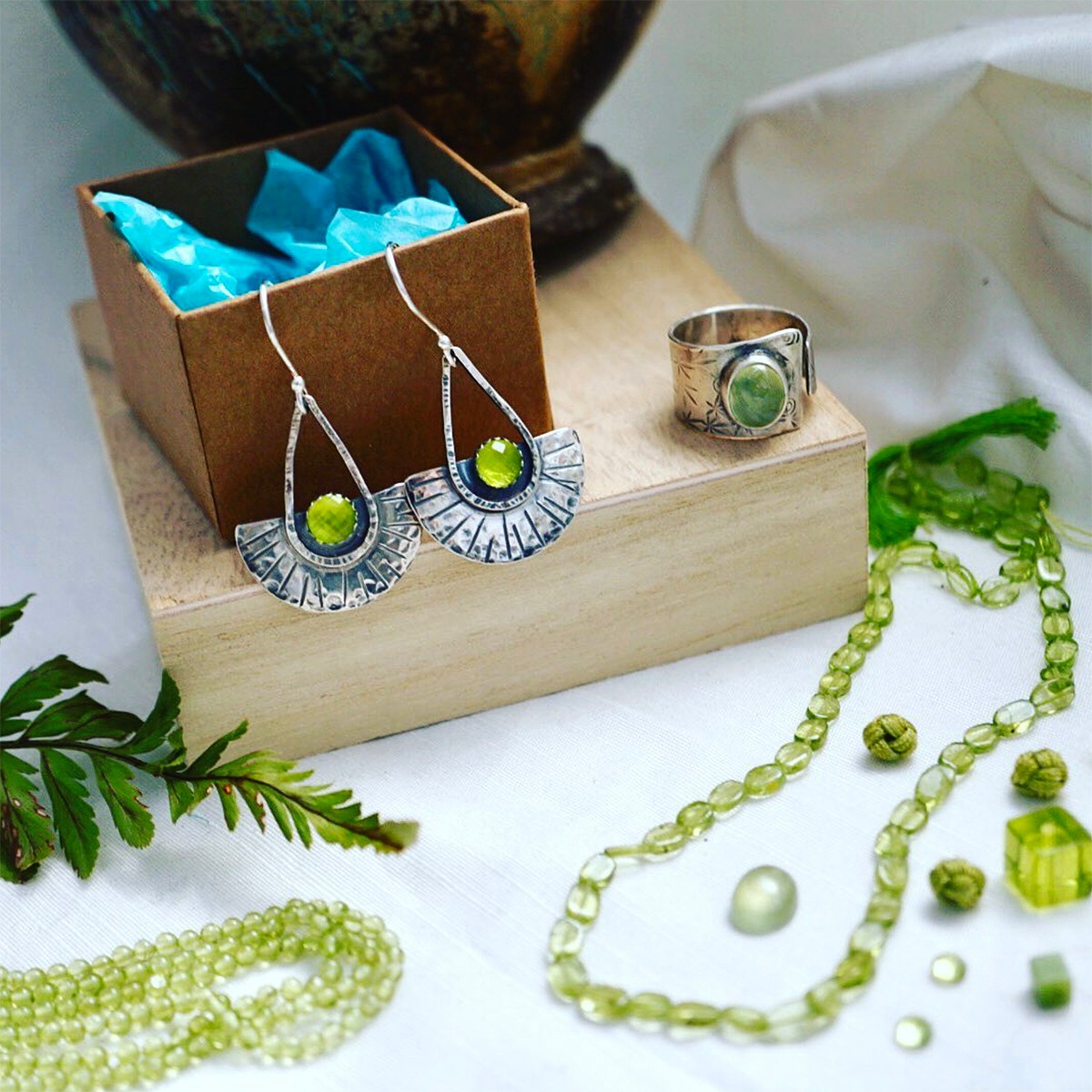 peridot jewellery