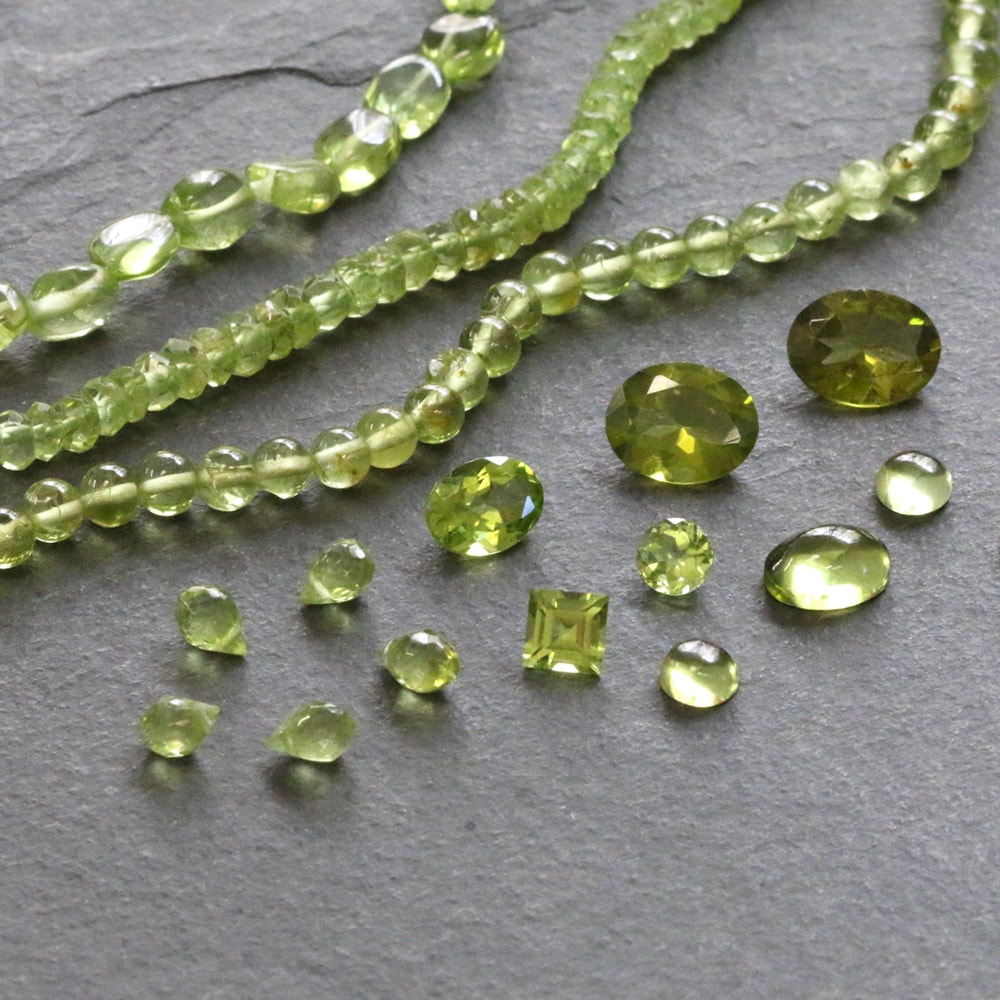 shop peridot gemstones