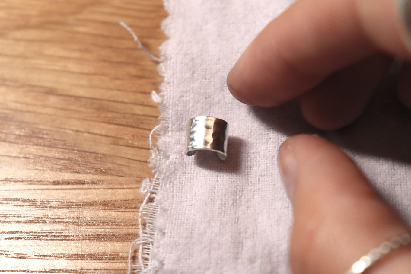 how to make earring cuff