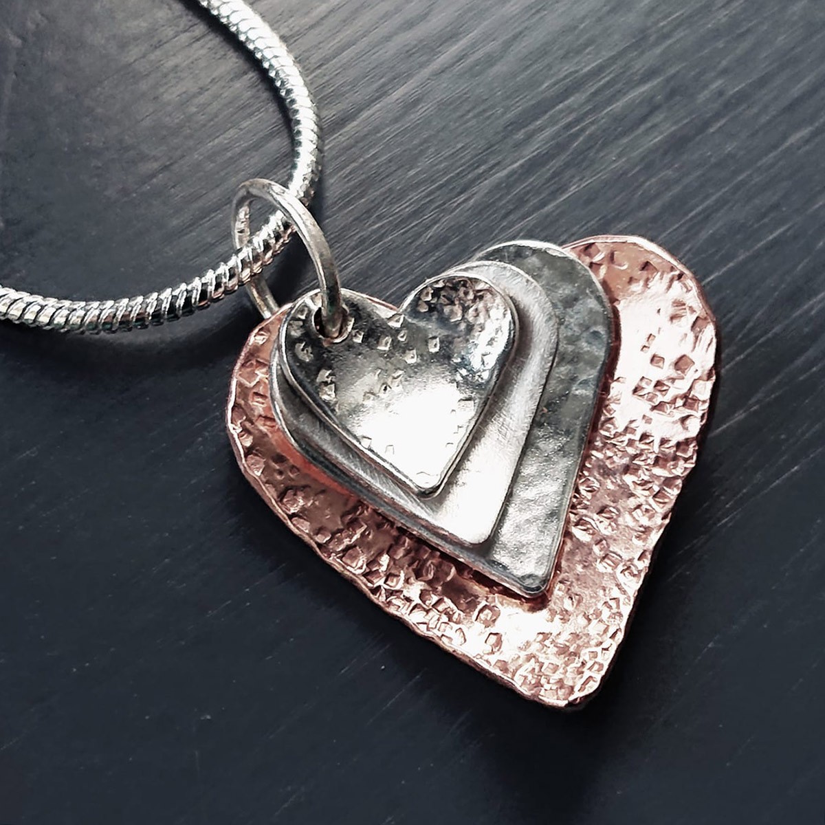 handmade heart jewellery