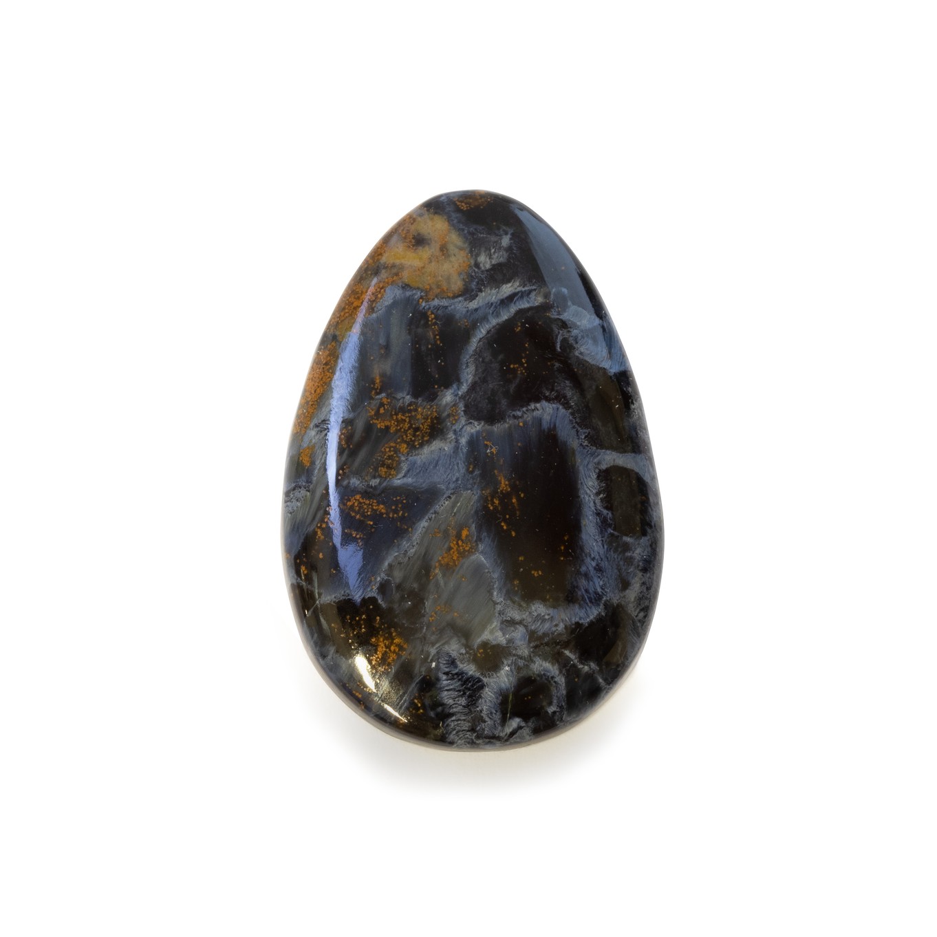 Pietersite Freeform Cabochon, Approx 34x23mm