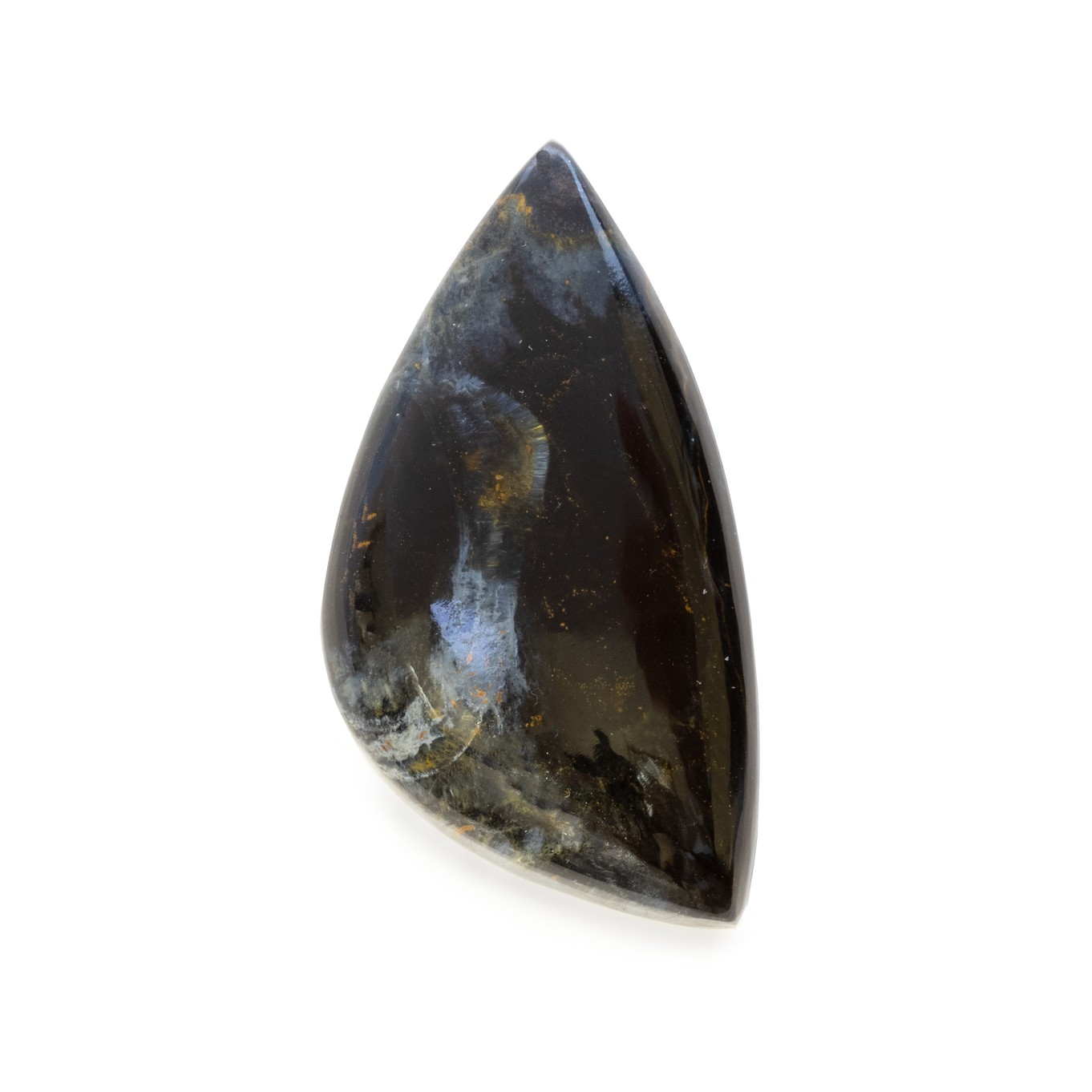 Pietersite Freeform Cabochon, Approx 38.5x21.5mm