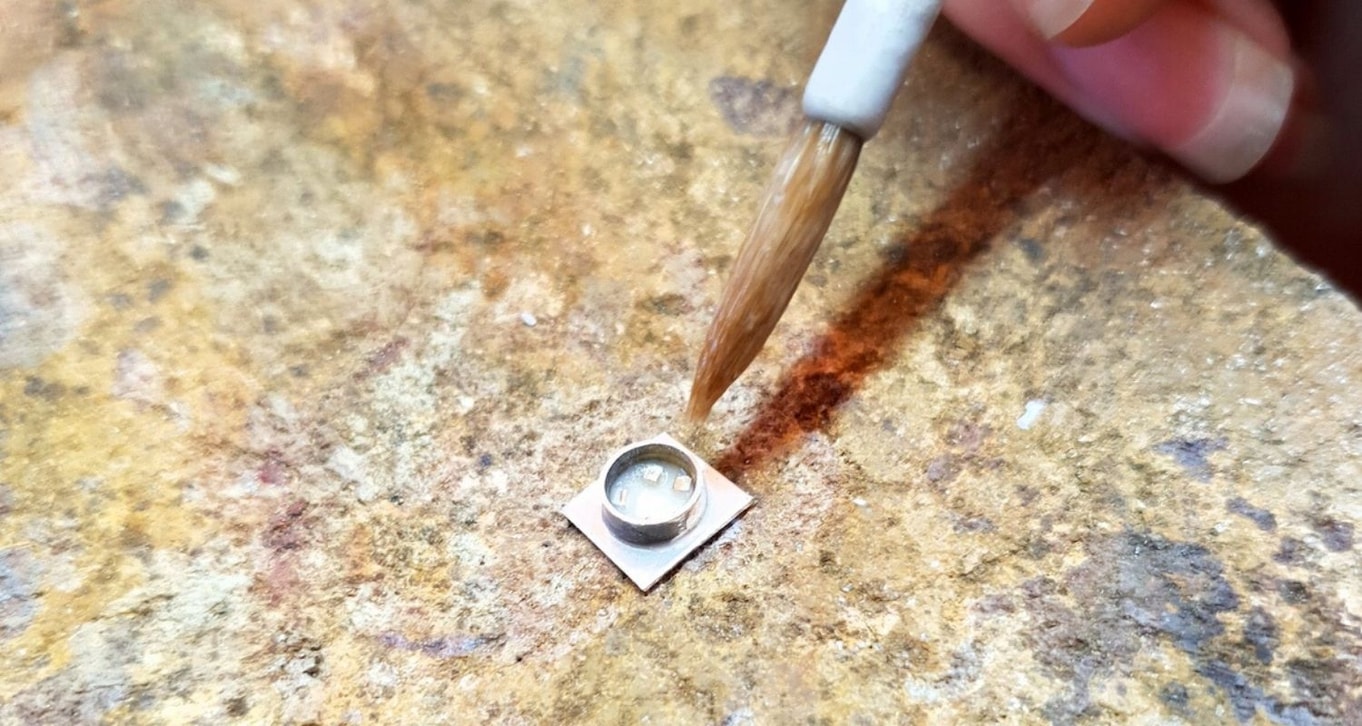 how to make bezel set cabochon ring