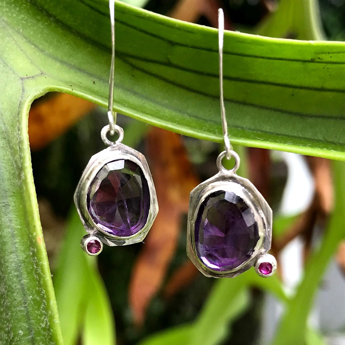 handmade amethyst jewellery